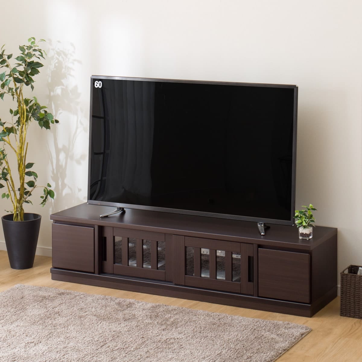 テレビ台(ローボードアカツキ 170 DBR) | ニトリネット【公式】 家具