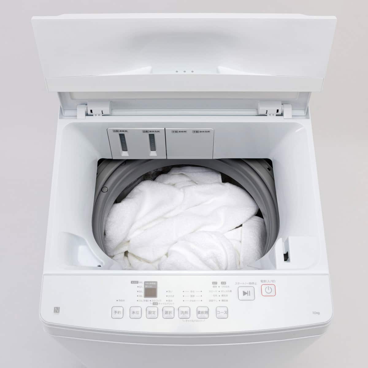 10kg洗剤自動投入洗濯機(NT100J1 ホワイト)(リサイクル回収なし