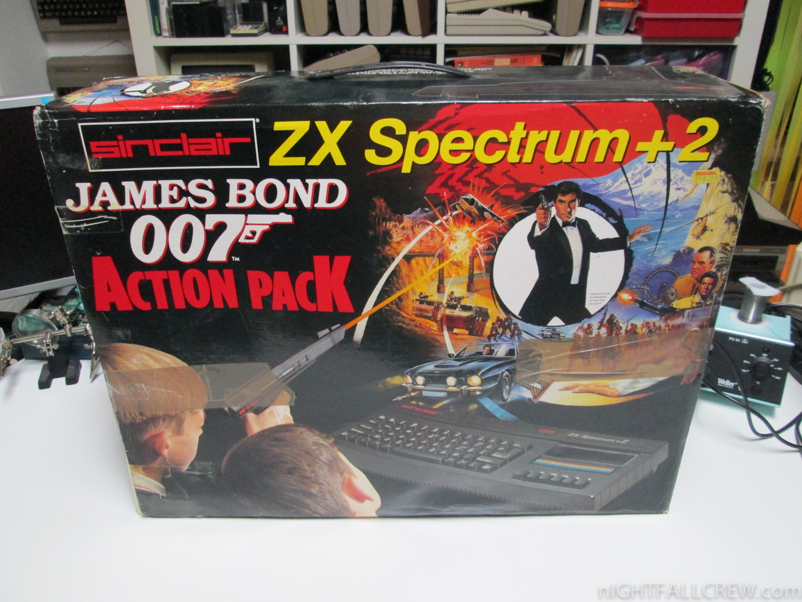 Sinclair ZX Spectrum +2A James Bond 007 Action Pack | nIGHTFALL