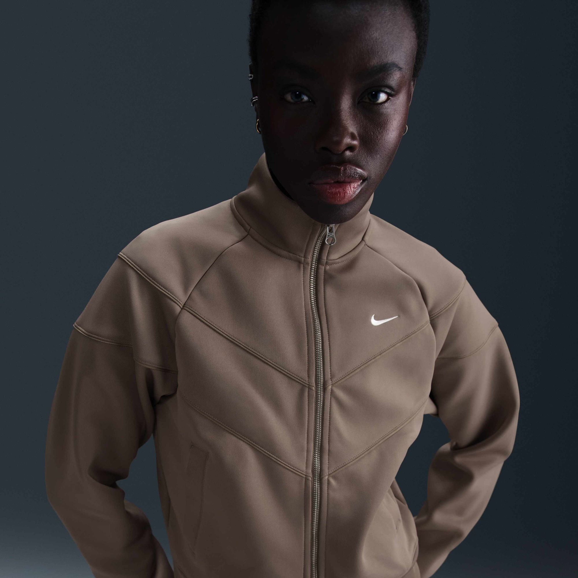 Buy Nike Sportswear Windrunner Women's Knit Jacket - Mink Brown