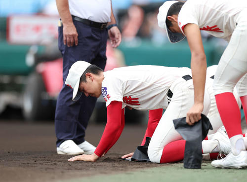 甲子園】力投続けた智弁学園のエース・田近楓雅は8回に登板 努力報