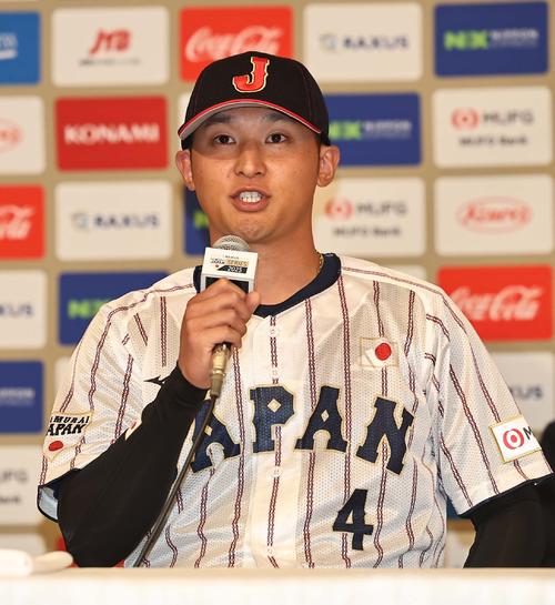 侍ジャパン】吉川尚輝、最年長30歳の余裕「守備から打撃につながる