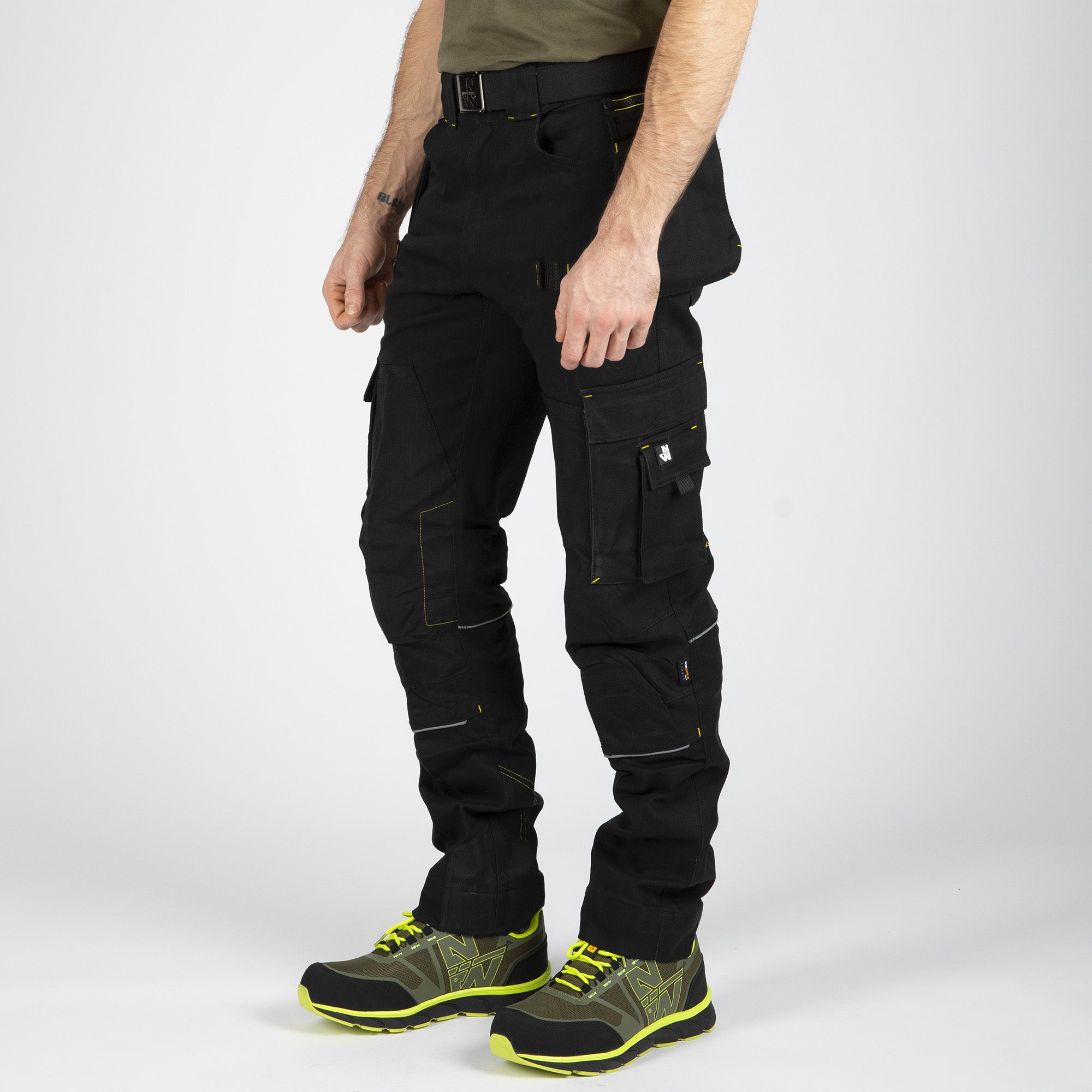 HOWARD - WORK PANTS - 1215 | Black