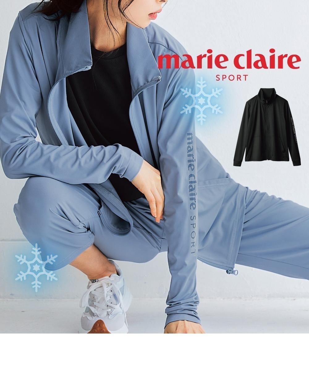 さらタッチスタンドカラージャケット（接触冷感・UVカット）（marie