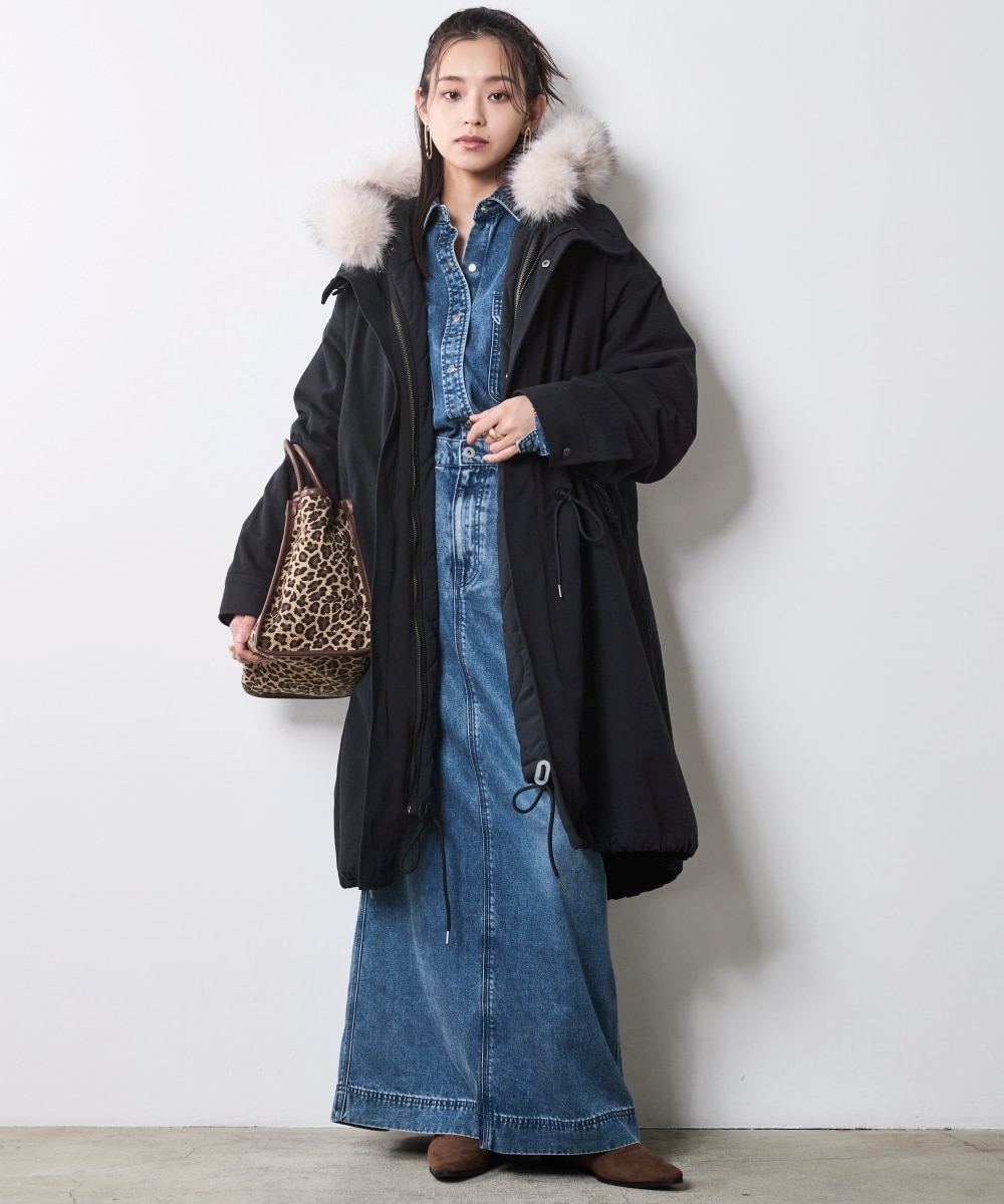 ライナー付モッズコート＜大きいサイズ有＞シックスタイル 通販