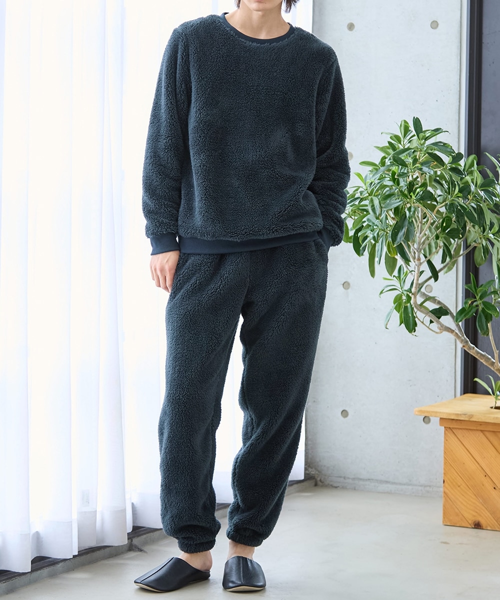 あったかふわもこボアフリース上下セット【大きいサイズ有】 通販