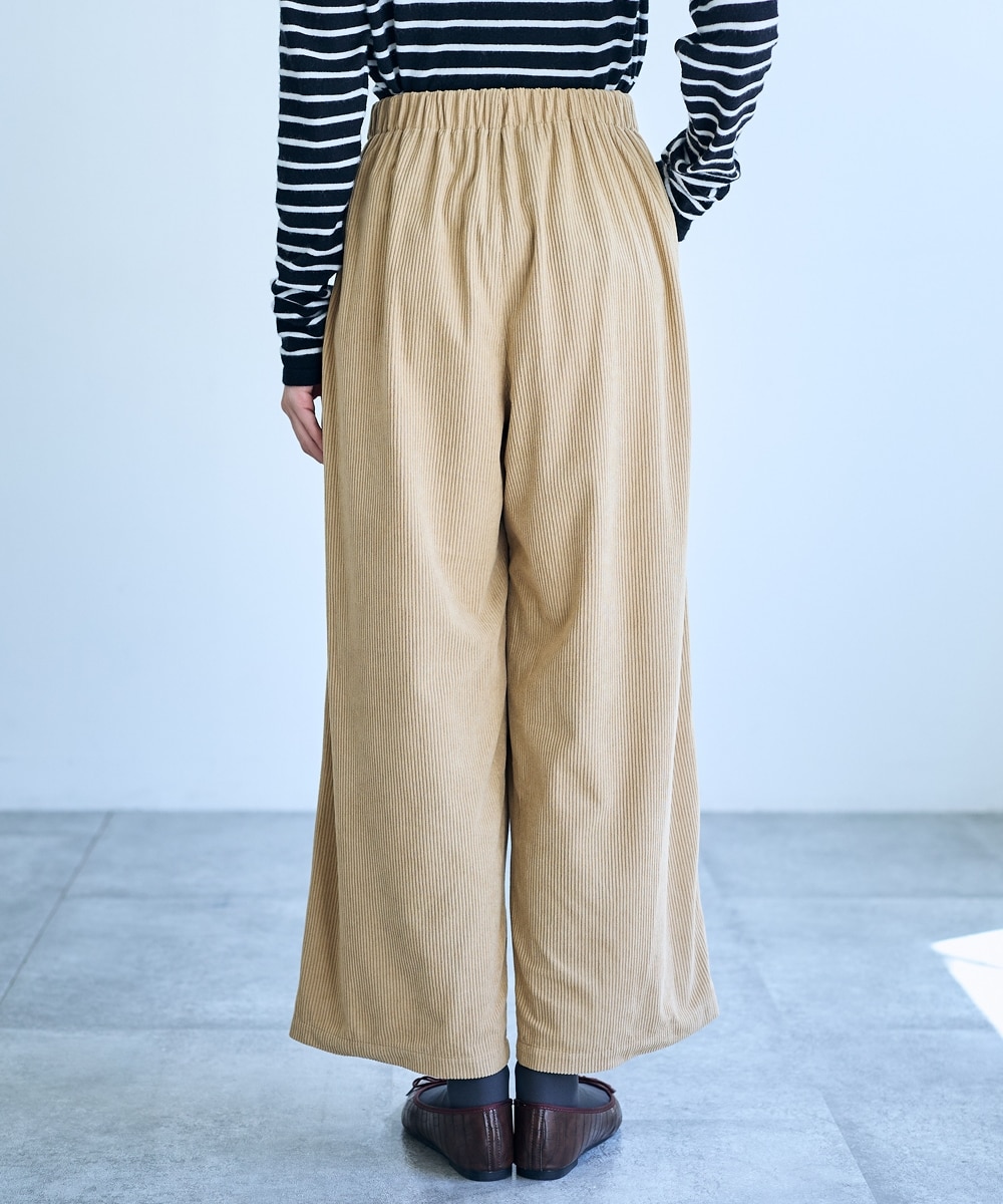 コーデュロイワイドパンツ＜大きいサイズ有＞【Otona Purete】 通販