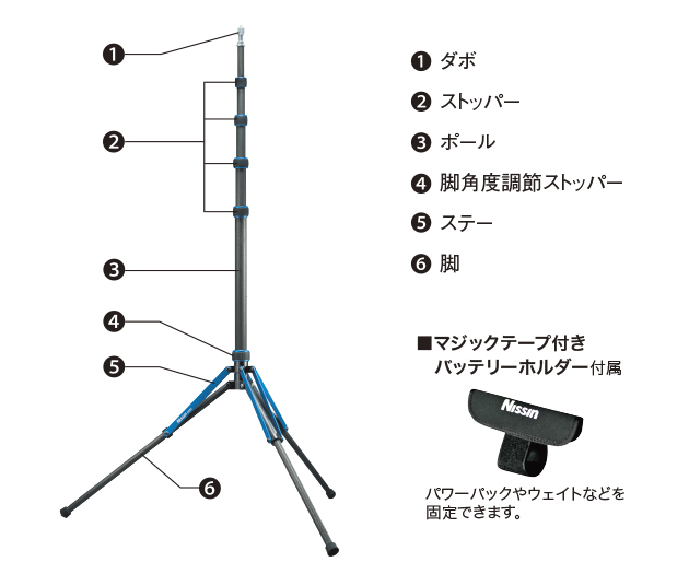 スーパーライトスタンドDX LS-65C