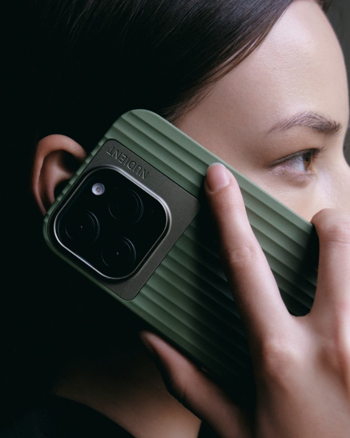 Bold Case MagSafe - Olive Green - iPhone 16 Pro – NUDIENT