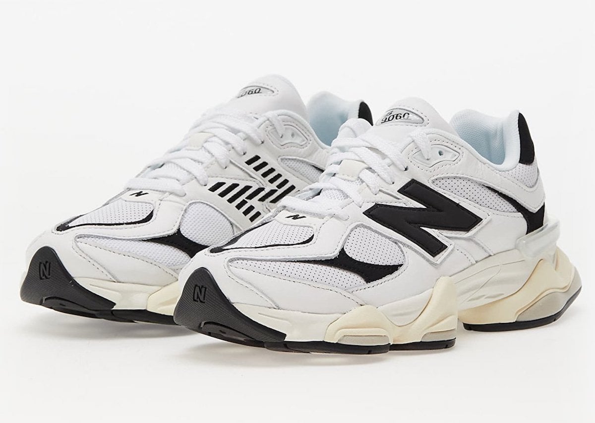 New Balance 9060 White Black U9060AAB Release Date + Where to Buy