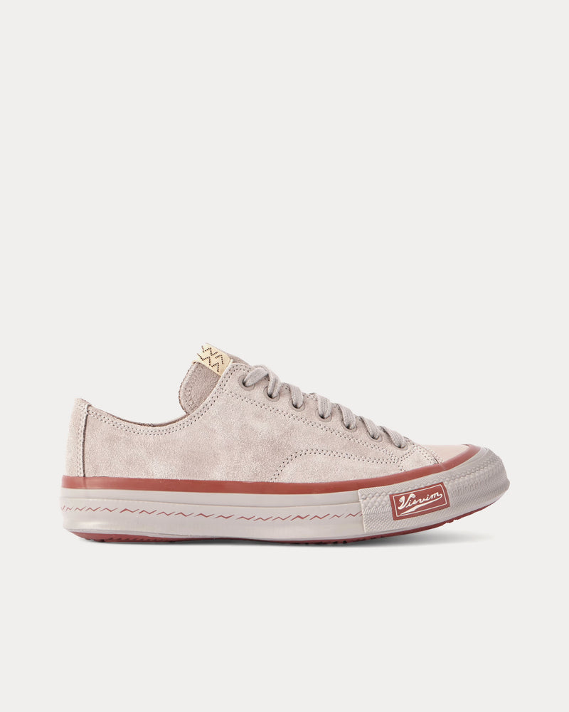 Visvim Men's Skagway Lo Suede Grey Low Top Sneakers & Trainers