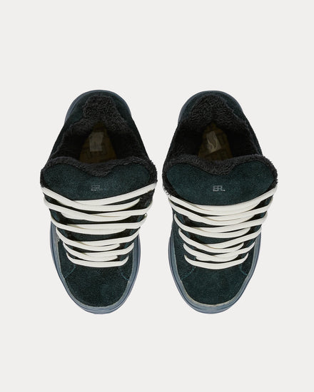ERL Men's Vamps Skate Pirate Black Low Top Sneakers & Trainers
