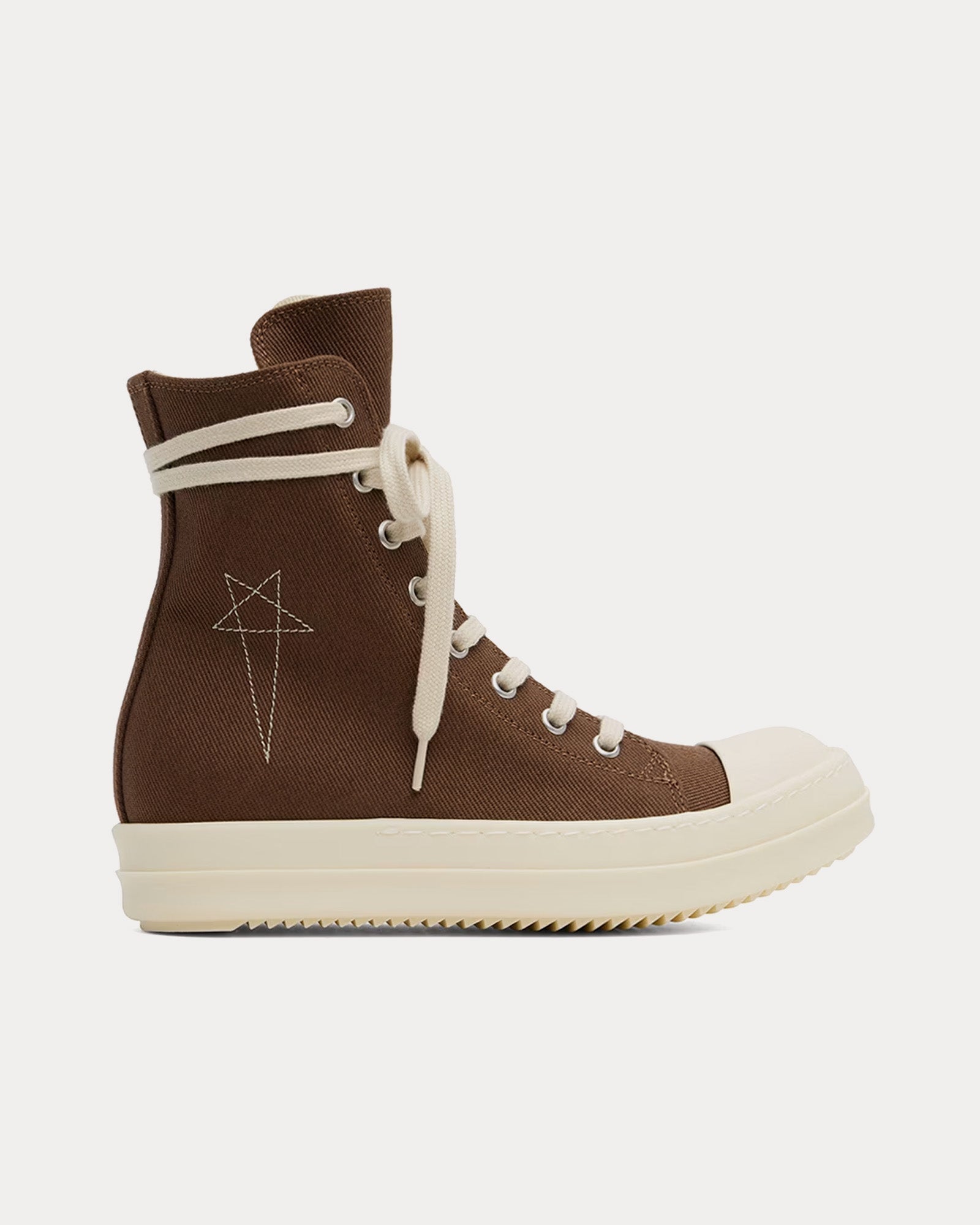 Rick Owens DRKSHDW Women's Porterville Sneaks Terra / Pearl / Milk