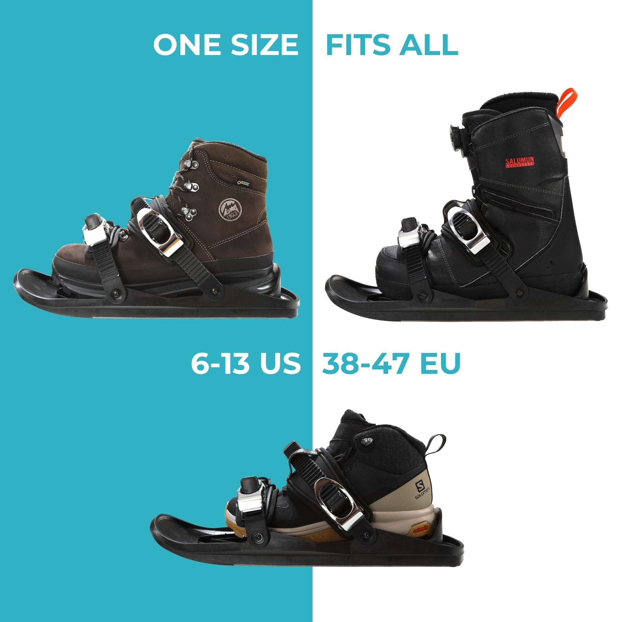Snowfeet X - Mini Ski Skates - Pro Model | Official Snowfeet® Store