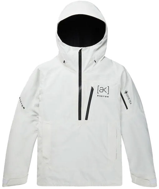 Burton Men's [ak] Velocity Gore-Tex 2L Anorak Jacket Stout White