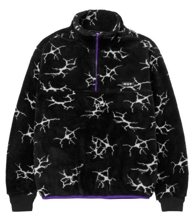 QUAKE SHERPA 1/4 ZIP ハーフジップフリースジャケット-ハフ 通販 HUF