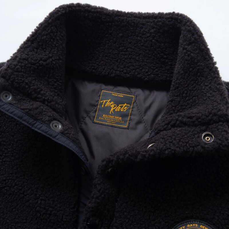 STAND COLLAR FLEECE ボアフリースジャケット-ラッツ 通販 RATS 店舗-SOWLD