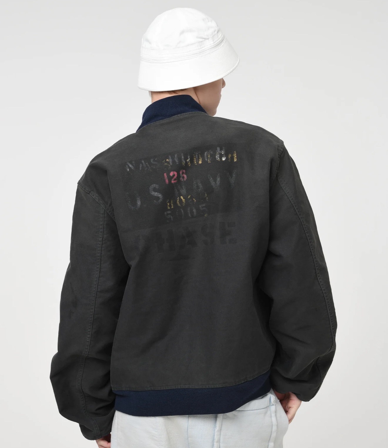 USN DECK ZIP JACKET AGED デッキジャケット-バウワウ 通販 BOW WOW
