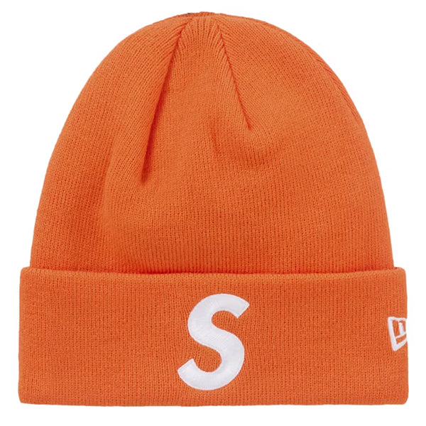 Supreme New Era S Logo Beanie (FW24) Orange – Sole By Style