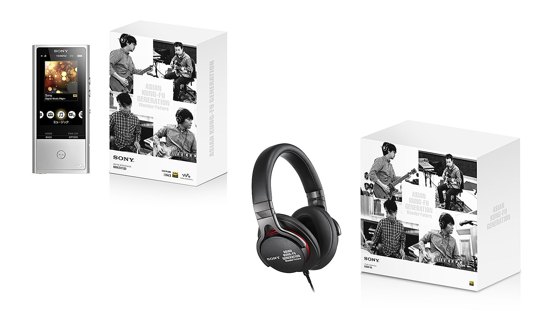 h.ear × WALKMAN® ASIAN KUNG-FU GENERATION コラボモデル
