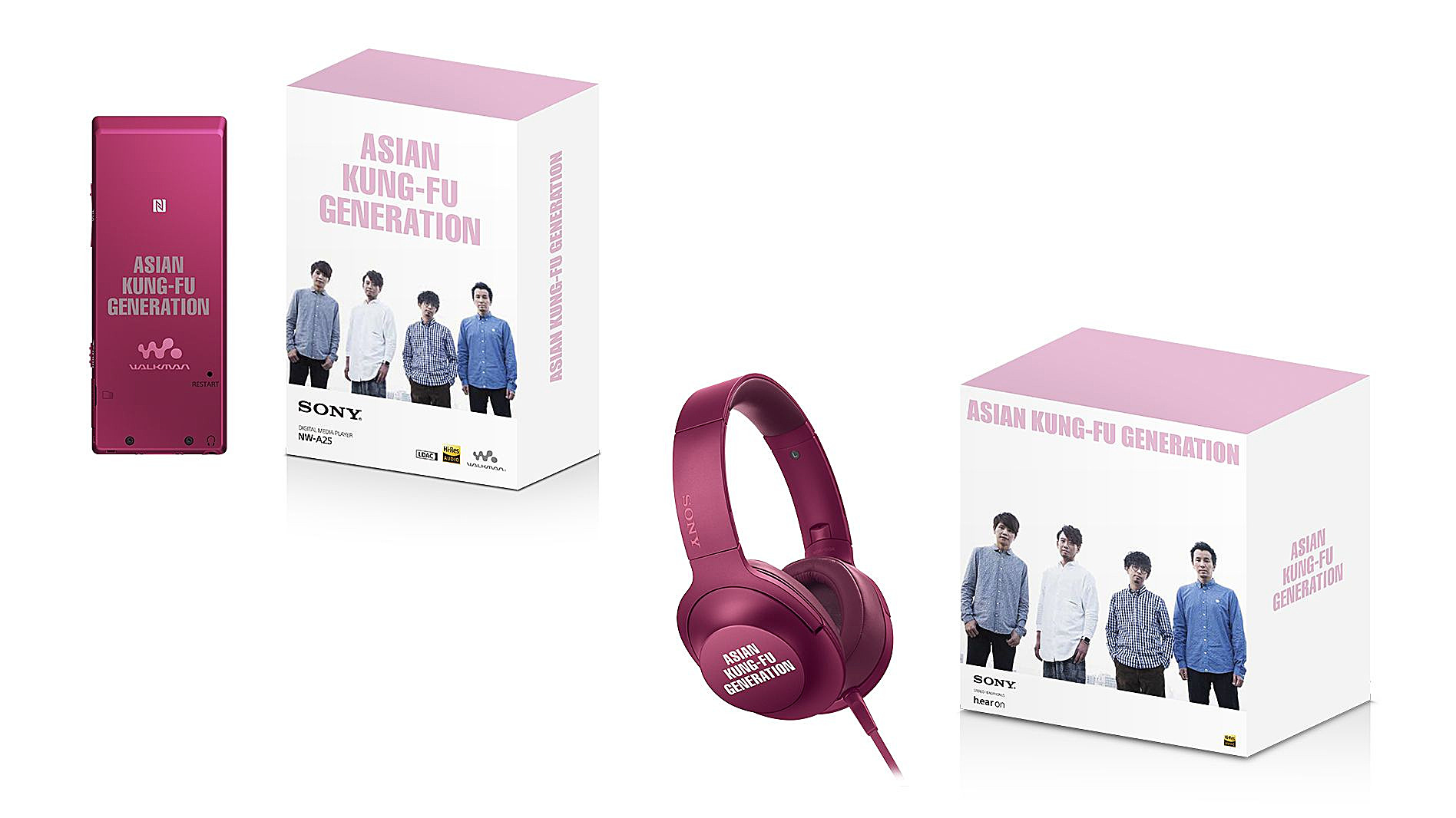 h.ear × WALKMAN® ASIAN KUNG-FU GENERATION コラボモデル