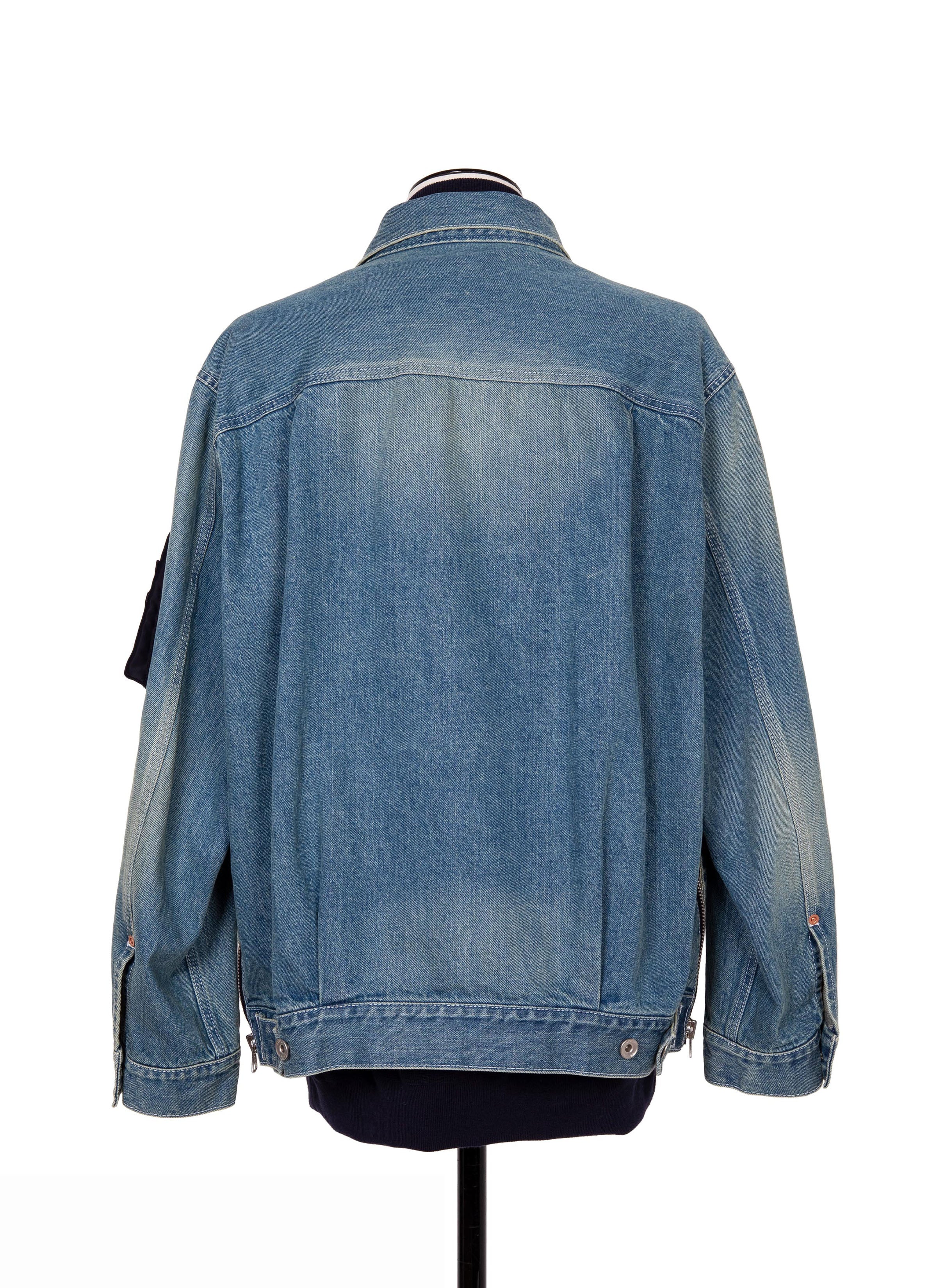 Denim x Nylon Twill Jacket | sacai Official Store サカイ オフィシャル