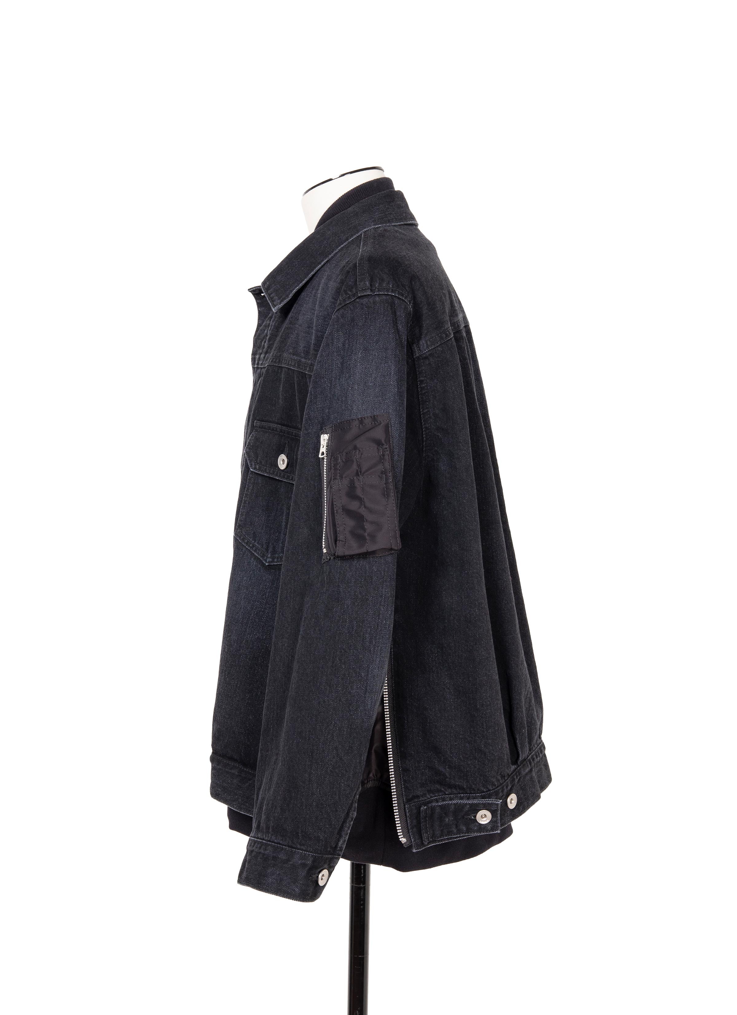 Denim x Nylon Twill Jacket | sacai Official Store サカイ オフィシャル