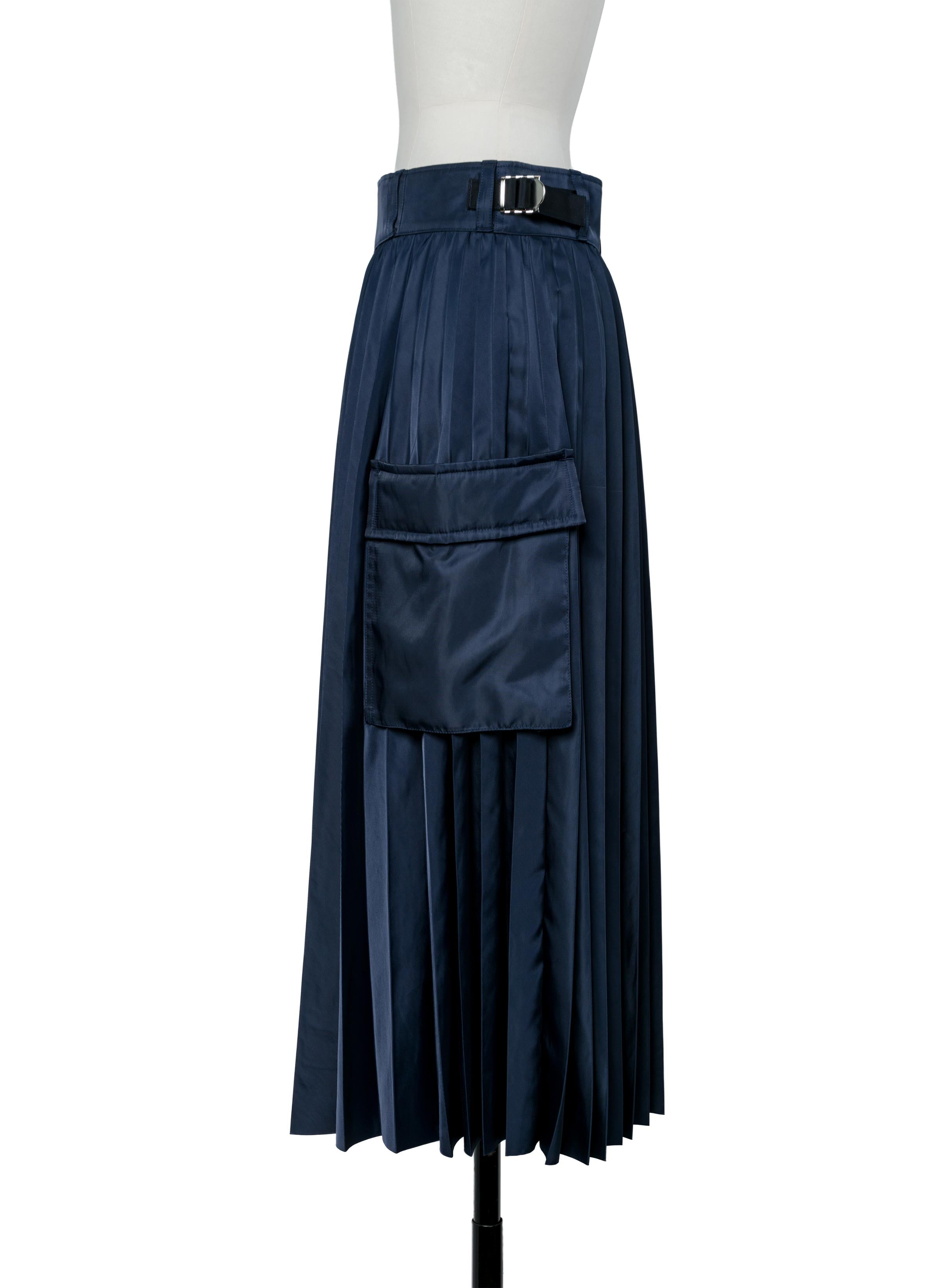 Nylon Twill Skirt | sacai Official Store サカイ オフィシャル