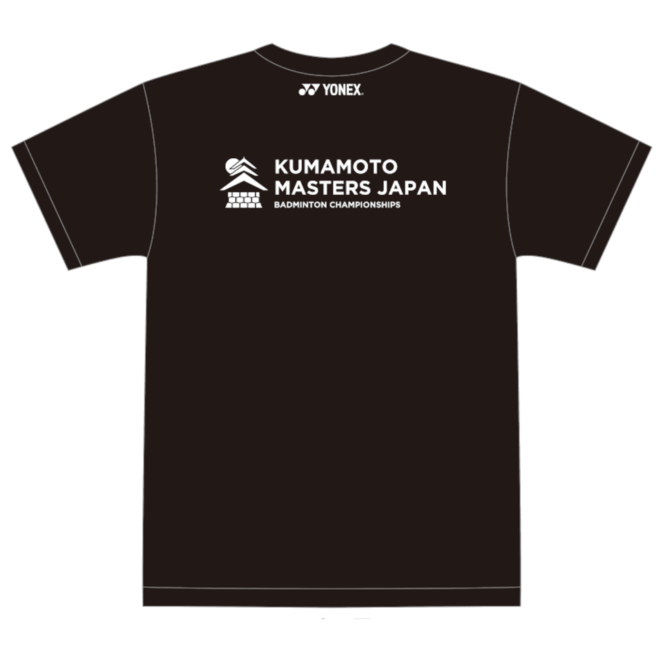 熊本マスターズジャパン ブロッキングブルーTシャツ くまモンver