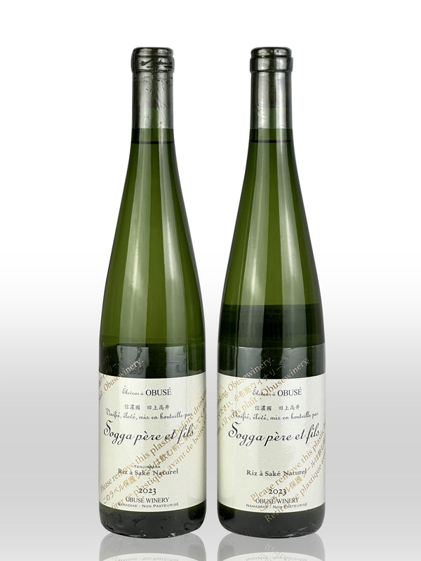 Nagano OBUSE Sogga pere et fils Numero 1-6 Junmai Ginjo 720ml