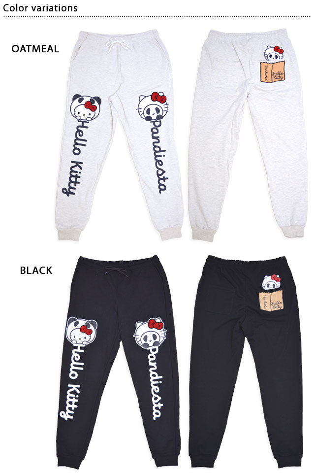 Hello Kitty×Pandiesta なりきりパンダなりきりキティ スウェット