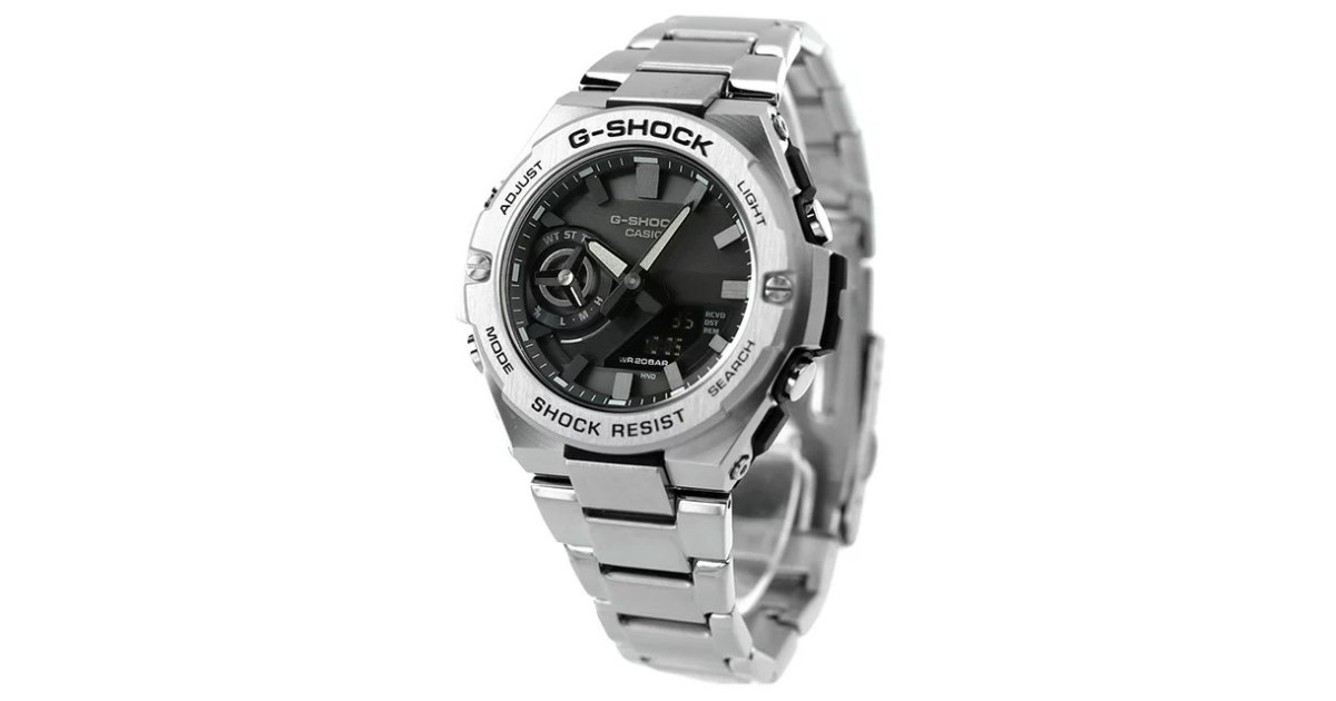 Casio G-Shock G-Steel GST-B500D-1A1JF | Sakurawatches.com