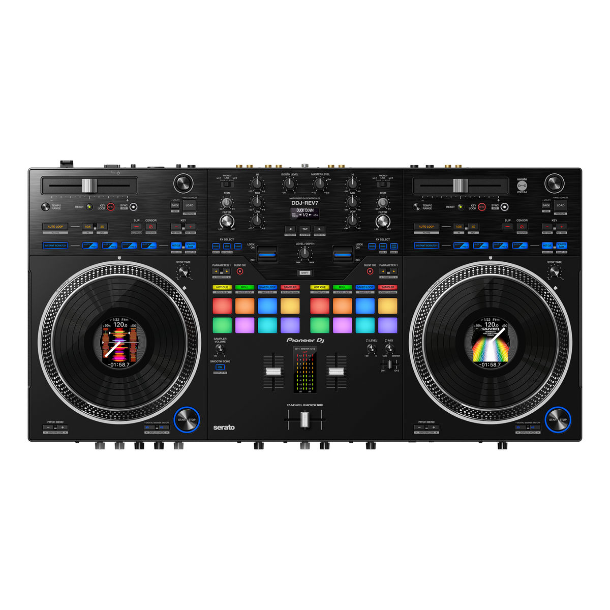 Buy restock Pioneer DJ DDJ-REV7 Professional DJ Controller Restock