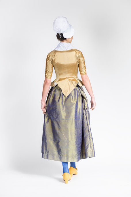 Gold Silk Jacket | Perky - Samson Historical