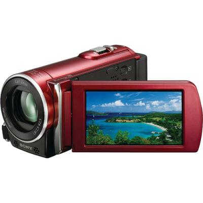 SONY DCR-SX44 FLASH PAL CAMCORDER (RED) | 220 Volt Appliances