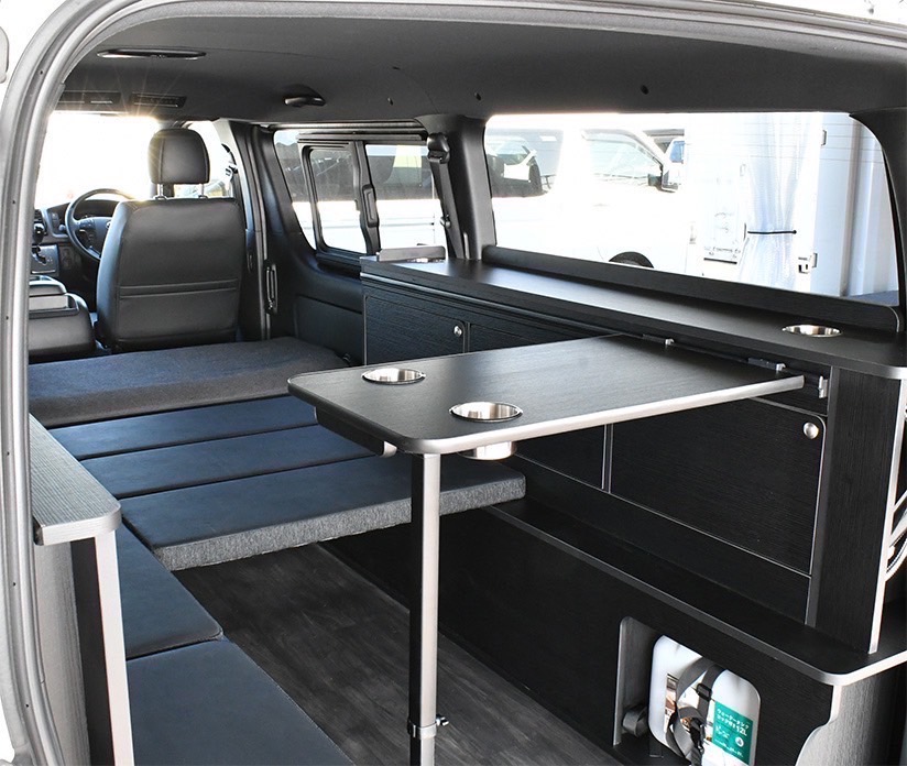MGRカスタム／ハイエース スーパーGL専用 新型ベッドキット 両側