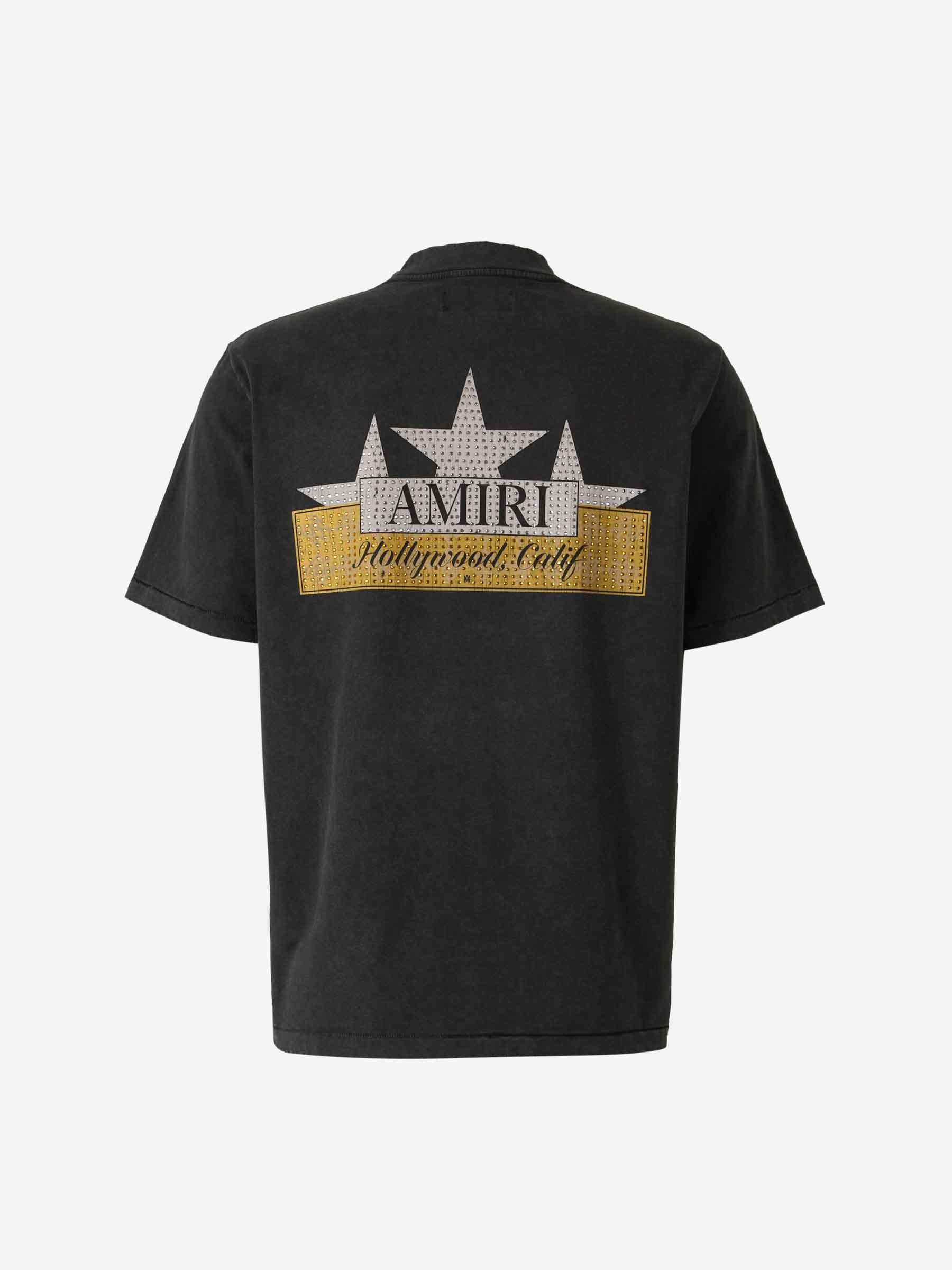 Amiri – Amiri Crystal Star T-shirt in Barcelona or Shop Online