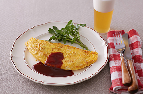ミートオムレツ | レシピ一覧 | サッポロビール