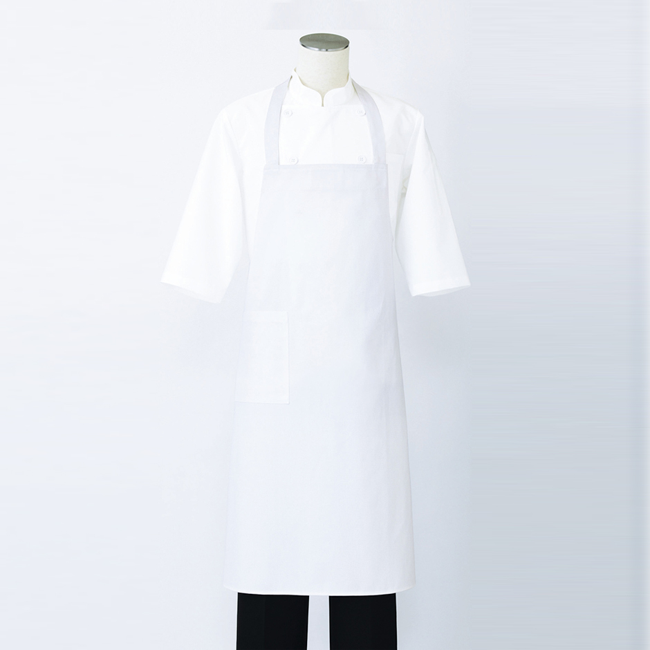 9-644｜エプロン - Cooking & Service｜住商モンブラン｜白衣が人を絆