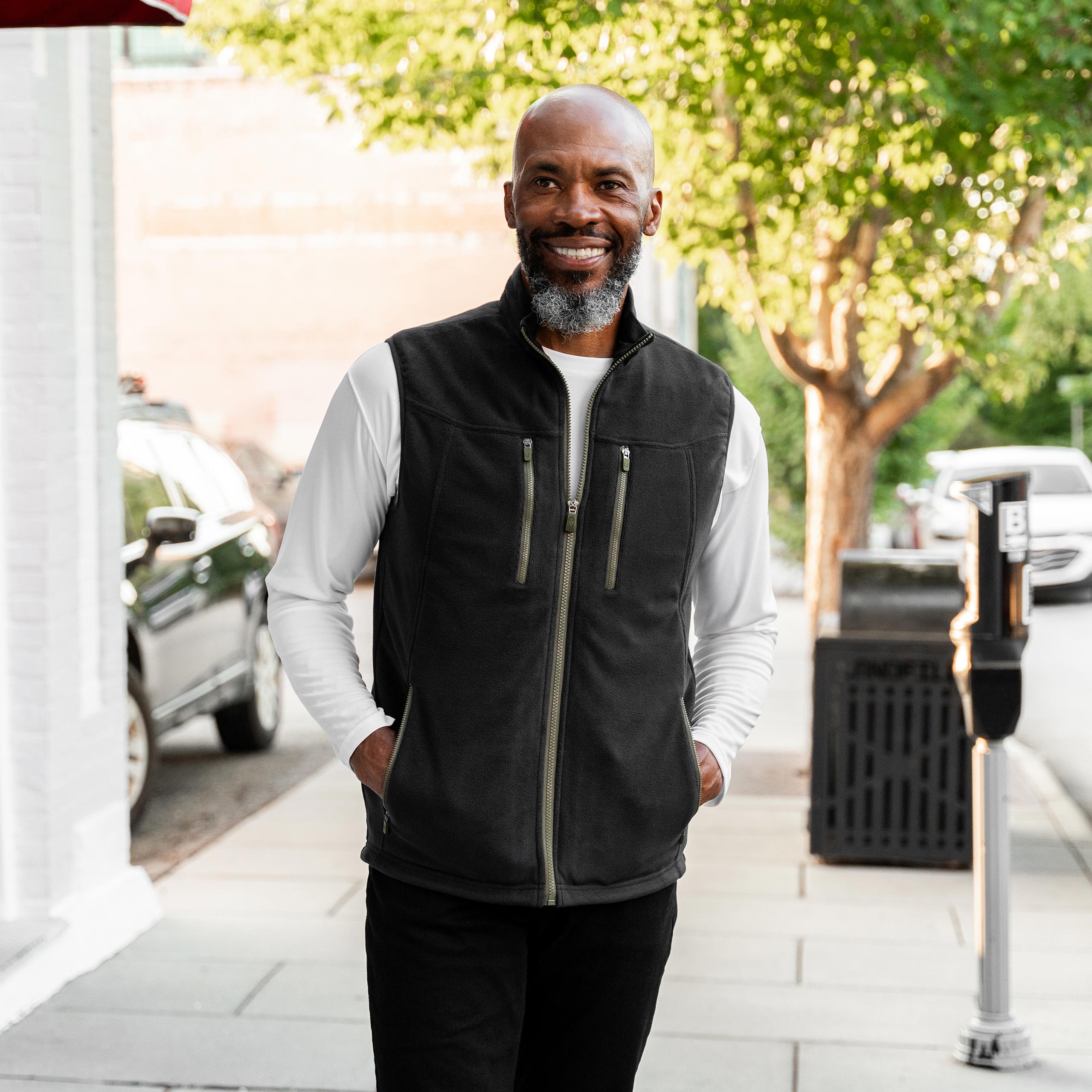 Fleece Crest Vest for Men – SCOTTeVEST