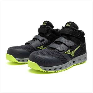 オールマイティVH 21H ブラック×ライムイエロー 24.5: 工具・ワーク