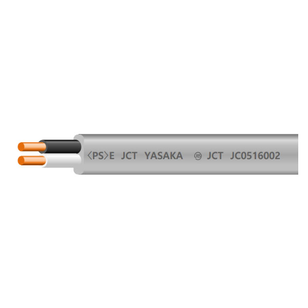 VVF 3C X 2.0mm Gライン(黒・白・緑) 100m巻: 電線・ケーブル - 蛙屋