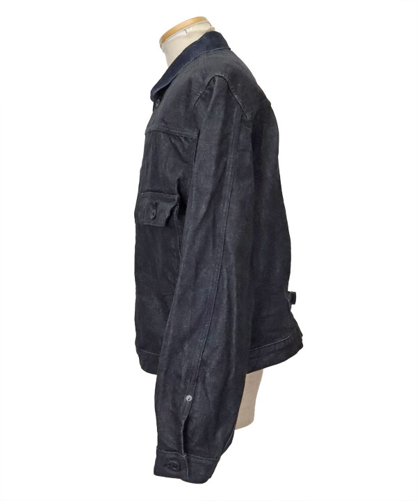 KAPITAL キャピタル 14ozブラックデニム 1ST JKT - SE7EN