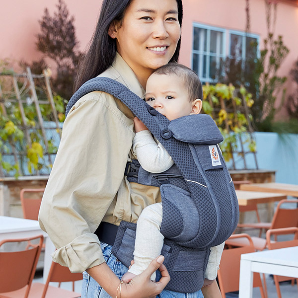 ErgoBabyCarrier オムニ ブリーズ SG ヘザードデニムブルー【OMNI Breeze】