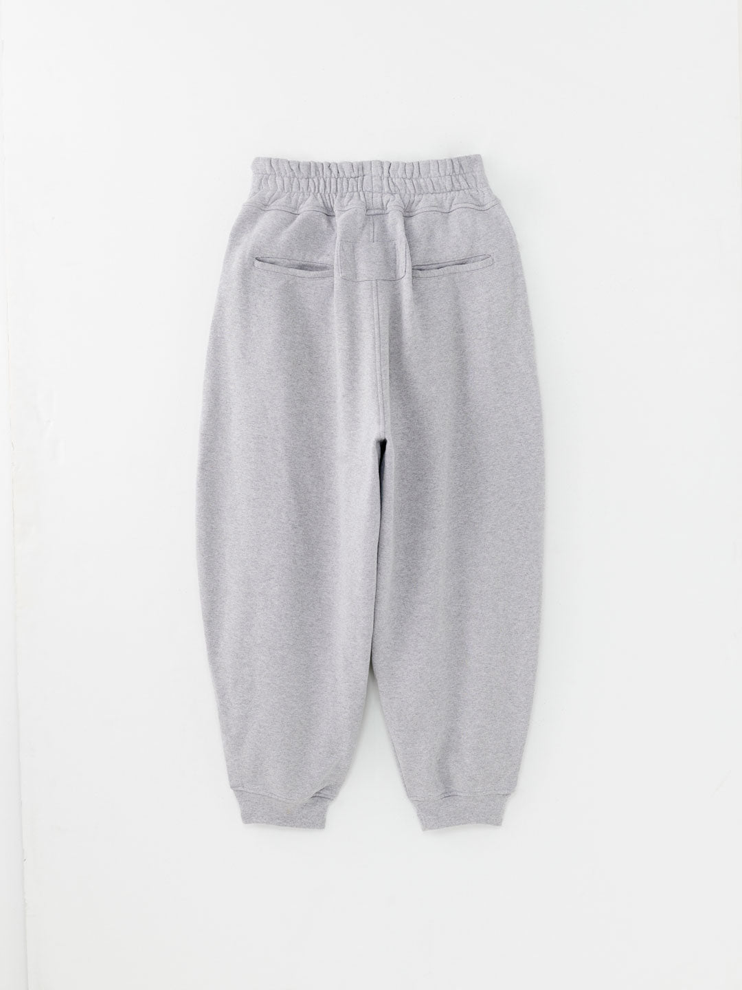 PLEATED SWEAT PANT : HEATHER GRAY – SEBASTIEN AMI.