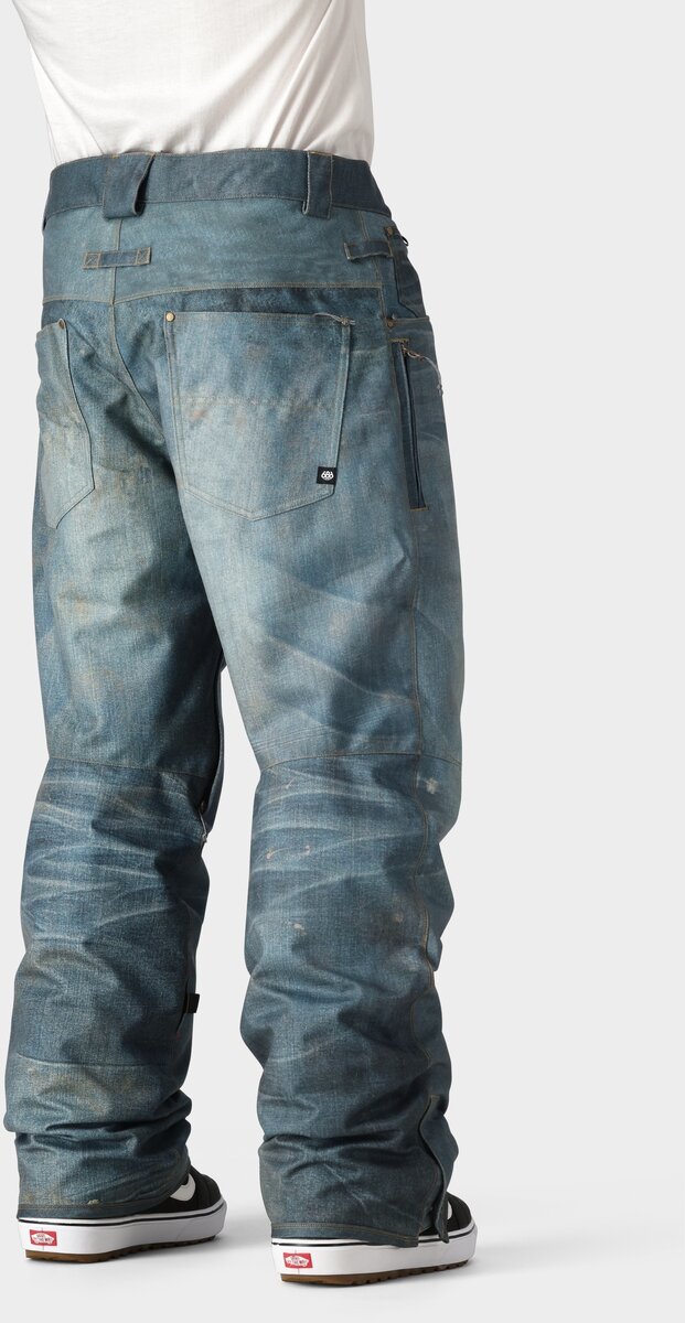 希少】686 LTD Ed Destructed Denim Pant デニム - 686(シックスエイト