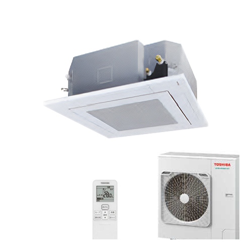 形状:天井埋込カセット形4方向 東芝(TOSHIBA)の業務用エアコン 比較