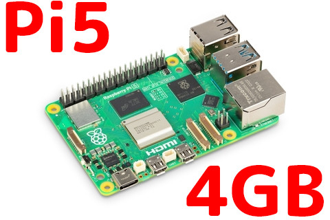 Raspberry Pi 【018】RPi5-4GB-SC1111 【本体】Raspberry Pi 5 - 4GB