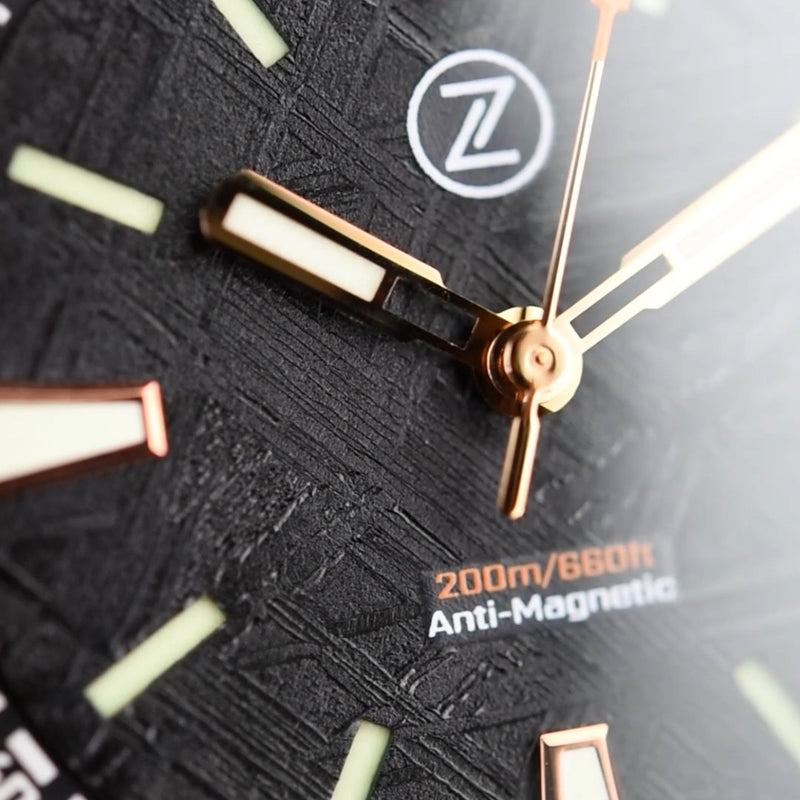 Zelos Aurora Field 38mm Bronze Meteorite (Pre-Owned