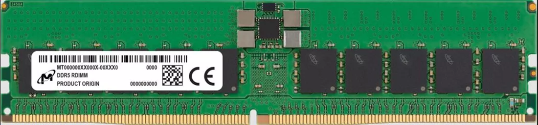Micron MTC10F1084S1RC56B 16GB DDR5-5600MHz PC5-44800 ECC RDIMM